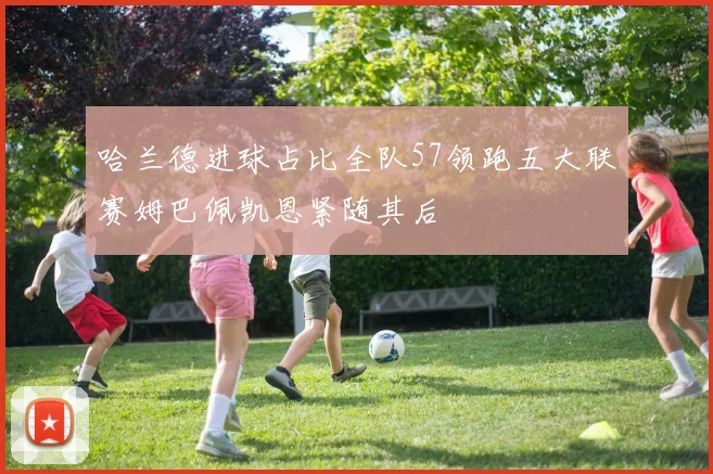 哈兰德进球占比全队57领跑五大联赛姆巴佩凯恩紧随其后